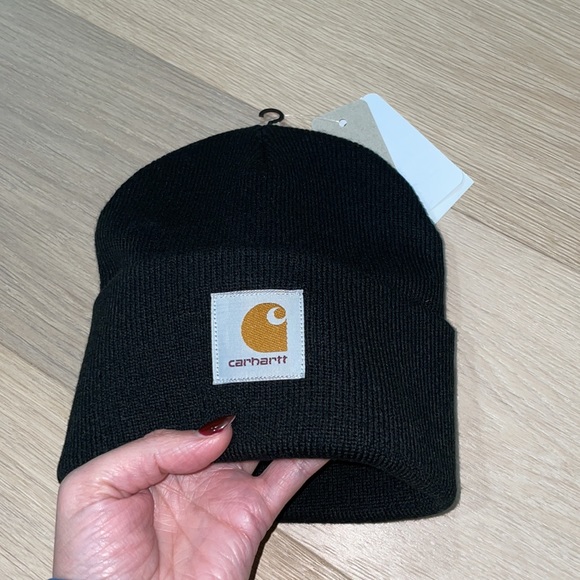 🔥Last One NWT+Carhartt WIP Short Watch hat+Black+Beanie - Picture 5 of 6